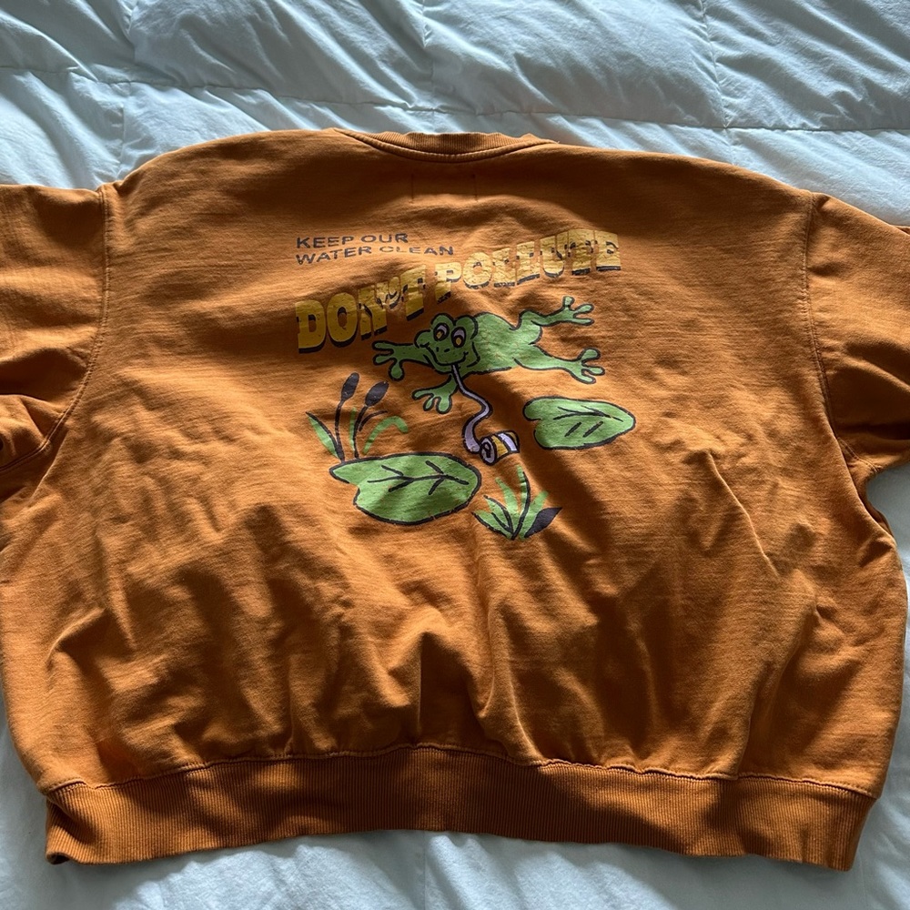 urban outfitters don’t pollute crewneck